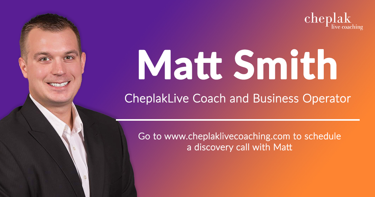 Real Estate Marketing Coach Matt Smith Cheplak Live Coaching